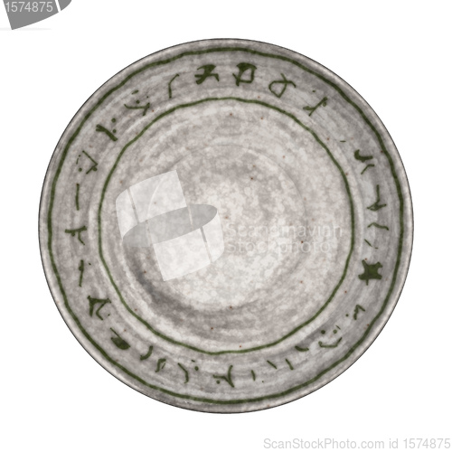 Image of pottery plate