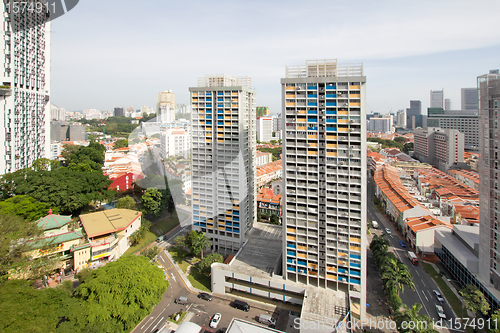 Image of Singapore Chinatown Cityscape