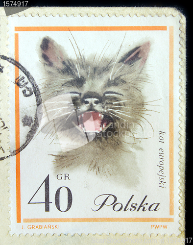 Image of Cat Stamp