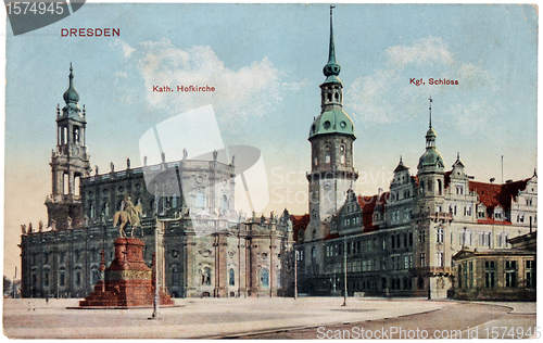 Image of Dresden Castle Postcard
