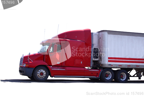 Image of red truck