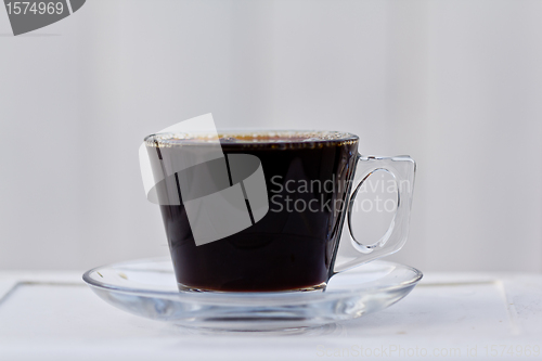 Image of Full coffee cup