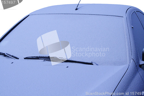 Image of car frosted