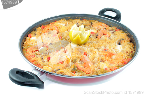 Image of seafood rice