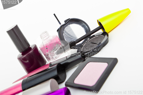 Image of collection of make-up