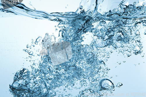 Image of bubbles in water