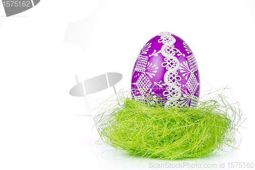 Image of easter egg in grass