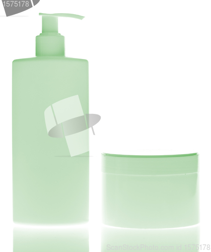 Image of cosmetic bottles