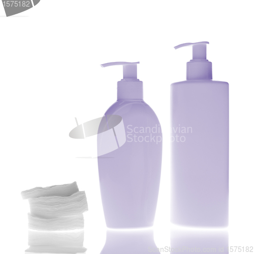 Image of cosmetic bottles