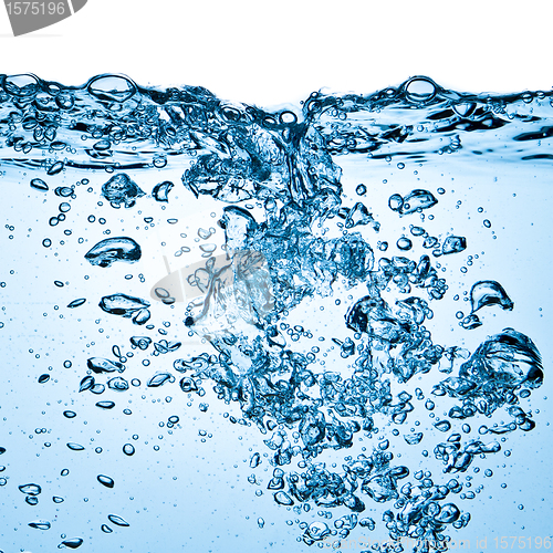 Image of bubbles in water