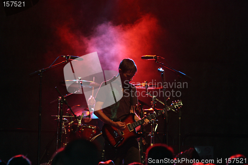 Image of Guitarist in Concert