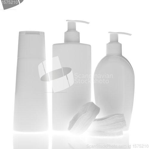 Image of cosmetic bottles