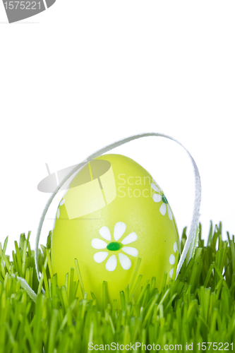 Image of easter egg in grass