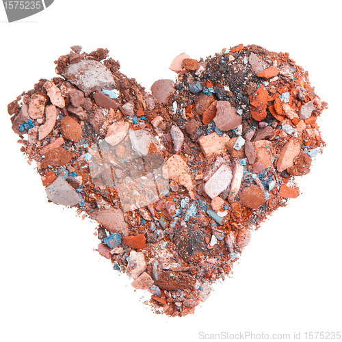 Image of crushed eyeshadows