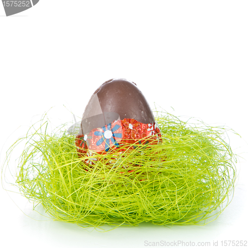 Image of chocolate easter egg