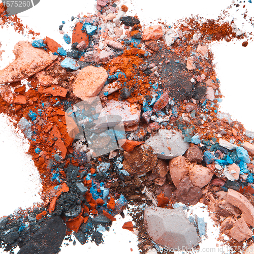 Image of crushed eyeshadows