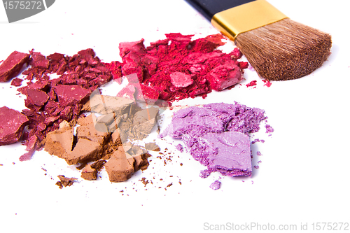 Image of crushed eyeshadow