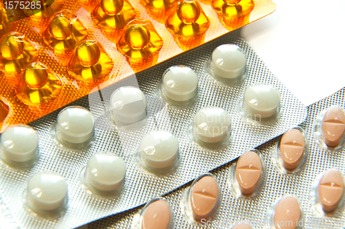 Image of pills closeup