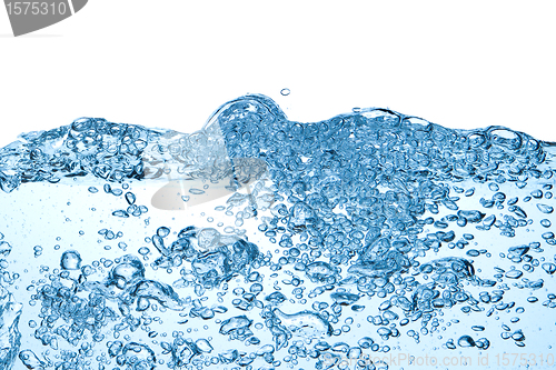 Image of bubbles in water