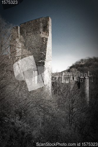 Image of castle ruins of Cornstejn