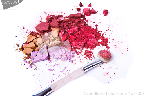 Image of crushed eyeshadow