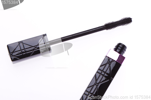 Image of black mascara isolated
