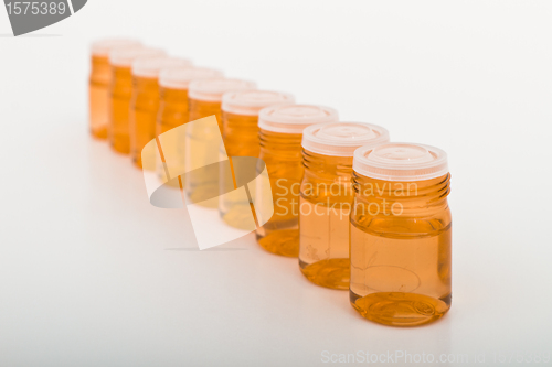 Image of cosmetic glass containers