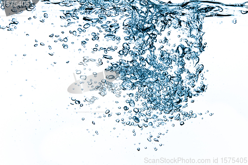 Image of bubbles in water