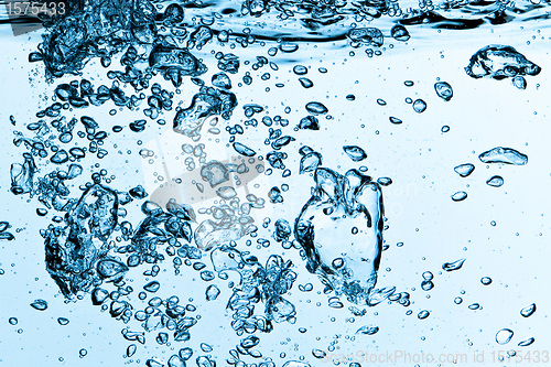 Image of bubbles in water