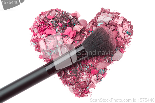 Image of crushed eyeshadows