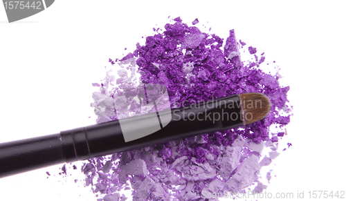 Image of crushed eyeshadows