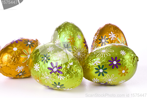 Image of chocolate easter eggs