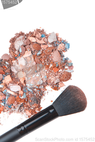 Image of crushed eyeshadows