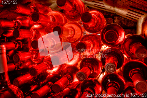 Image of wine bottles