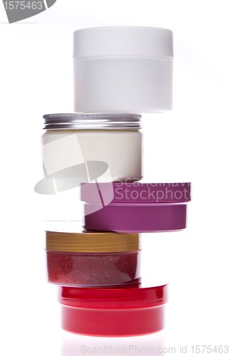 Image of cosmetic bottles