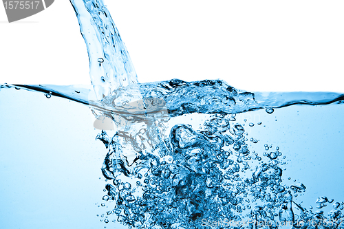 Image of bubbles in water