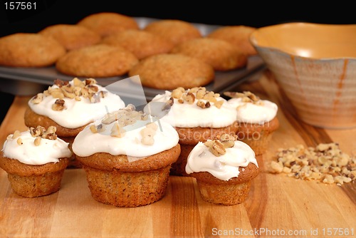 Image of Banana walnut muffins