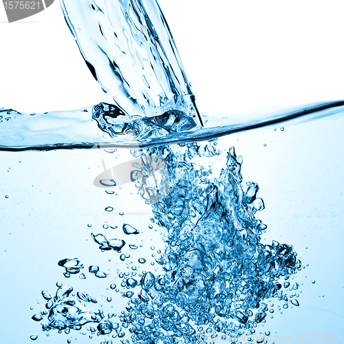 Image of bubbles in water