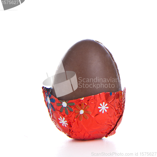 Image of chocolate easter egg