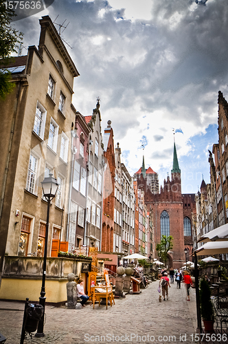 Image of historic city of Gdansk