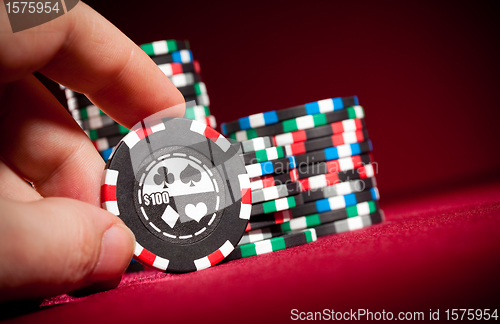 Image of gambling chips