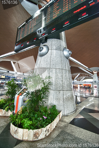 Image of Airport Flight Board