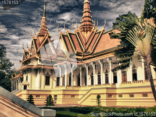 Image of Temple near Phnom Penh, Cambodia