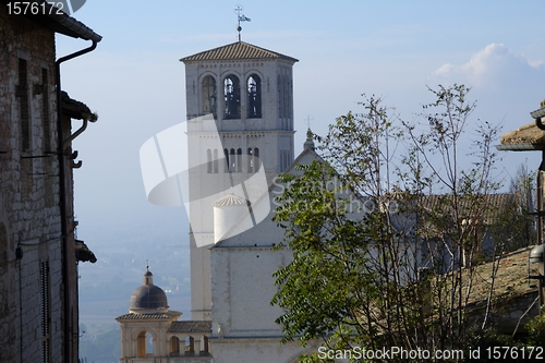 Image of Architecture Detail of Assisi in Umbria