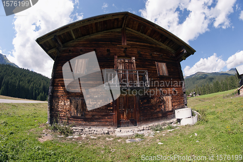 Image of Typical Dolomites House, Italy