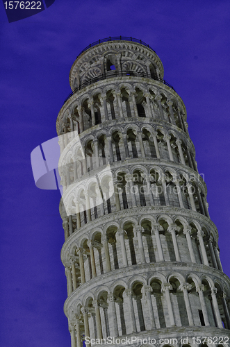 Image of Colors of Piazza dei Miracoli at Night, Pisa