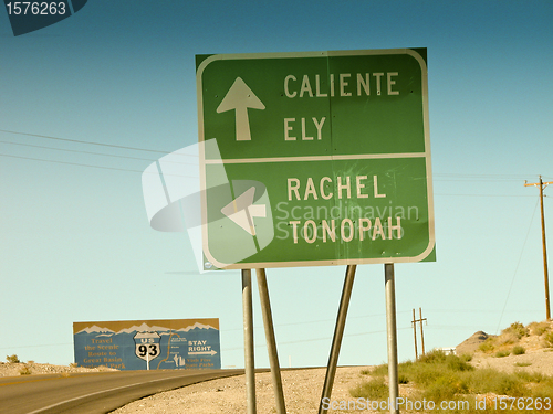 Image of Extraterrestrial Highway, Nevada