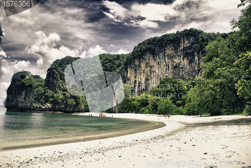 Image of Colors of Sea and Vegetation, Thailand