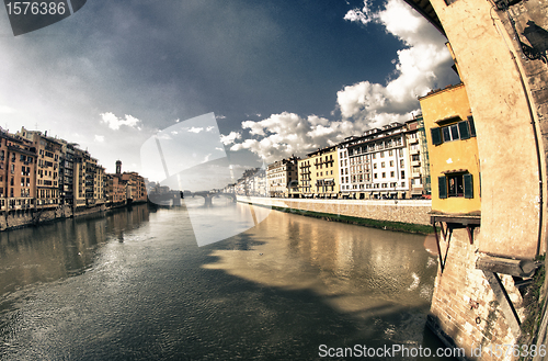 Image of View of Florence from Ponte Vecchio