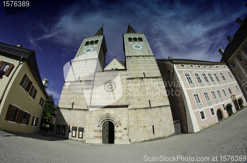 Image of Typical German Architecture in Regensburg